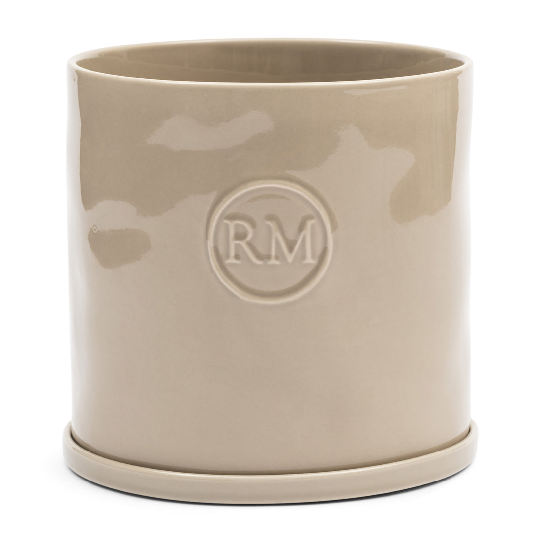 Riviera Maison Bloempot Beige - Portofino Plantpot binnen - Steengoed