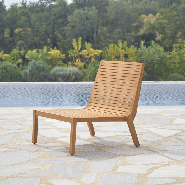 Tikamoon - Teakhouten buitenfauteuil Teo