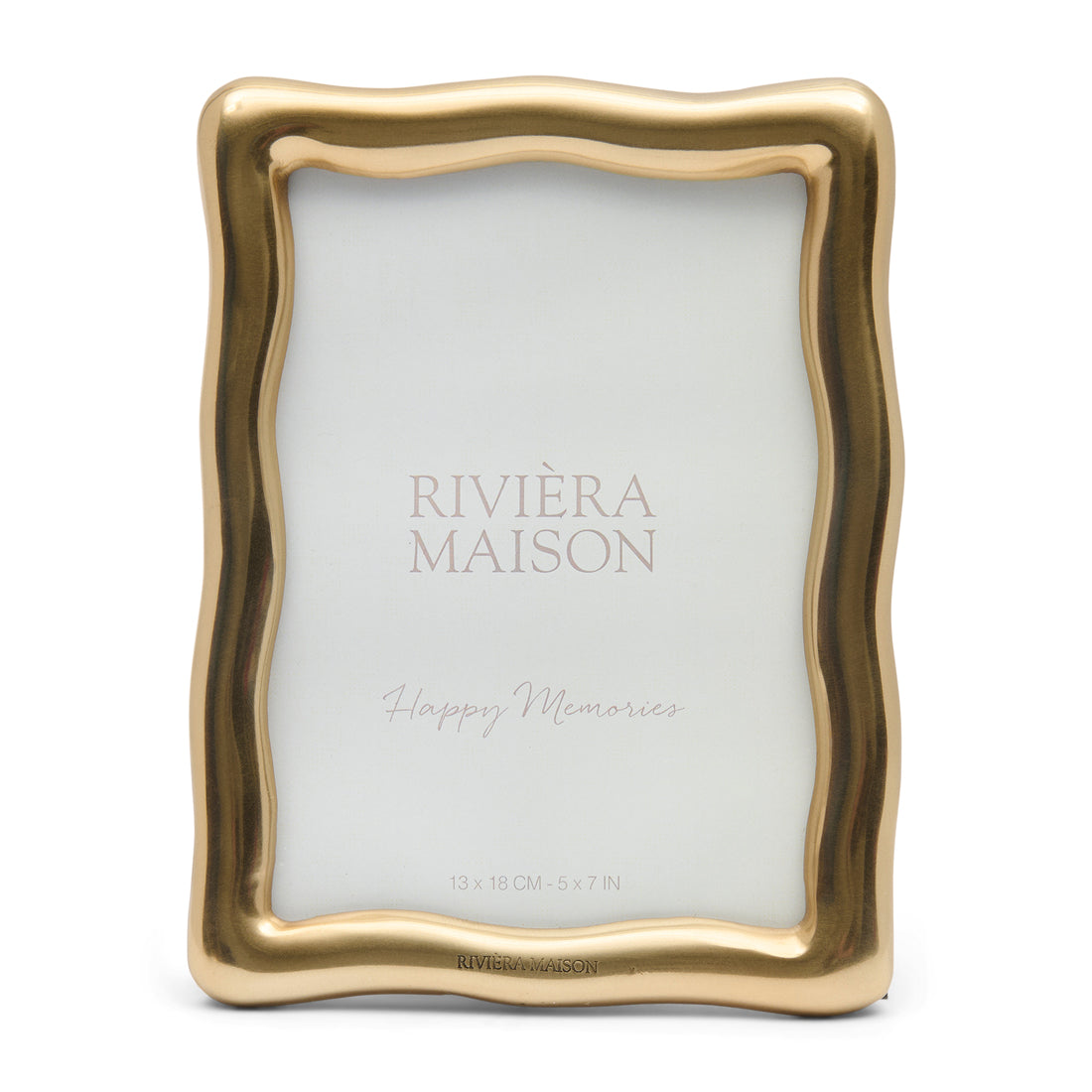 Riviera Maison Fotolijst Goud - Wavy Fotolijstje staand