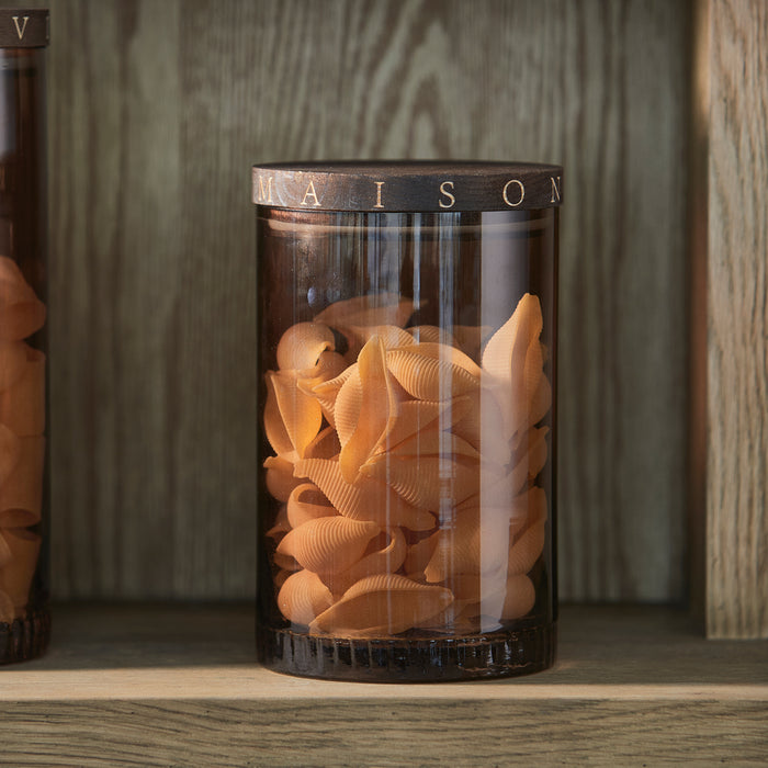 Riviera Maison Voorraadpot met deksel Transparant - Sardis Opbergpot