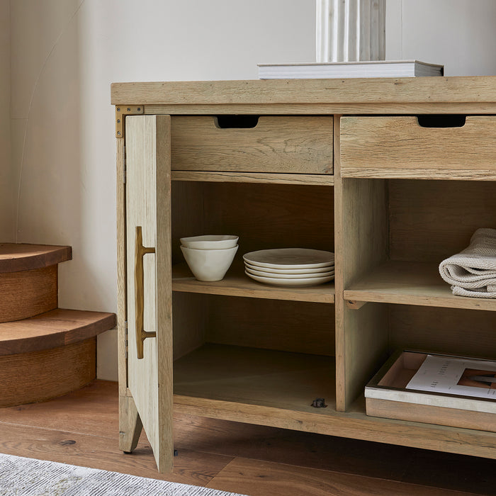 Riviera Maison Kom Wit - Portofino - Porselein (ØxH) 13x7.5