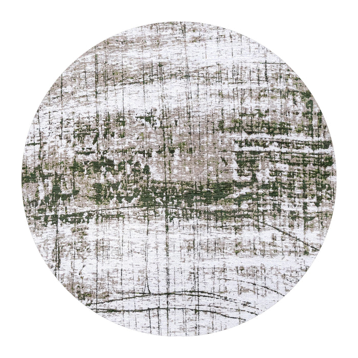 Louis de Poortere Griff Vloerkleed Ø 240 cm - Central Green