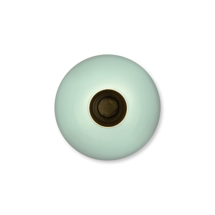Pip Studio - Bloemenvaas - Blauwe vaas - Metaal - 19x33cm