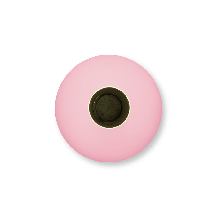 Pip Studio - Bloemenvaas - Roze vaas - Metaal - 24.5x42cm