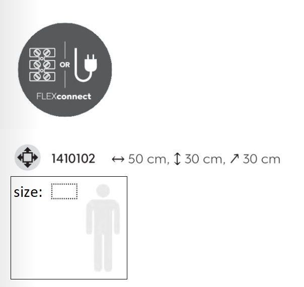 M&amp;M Leonie Wandplank Met LED Verlichting 9W Hout | Metaal