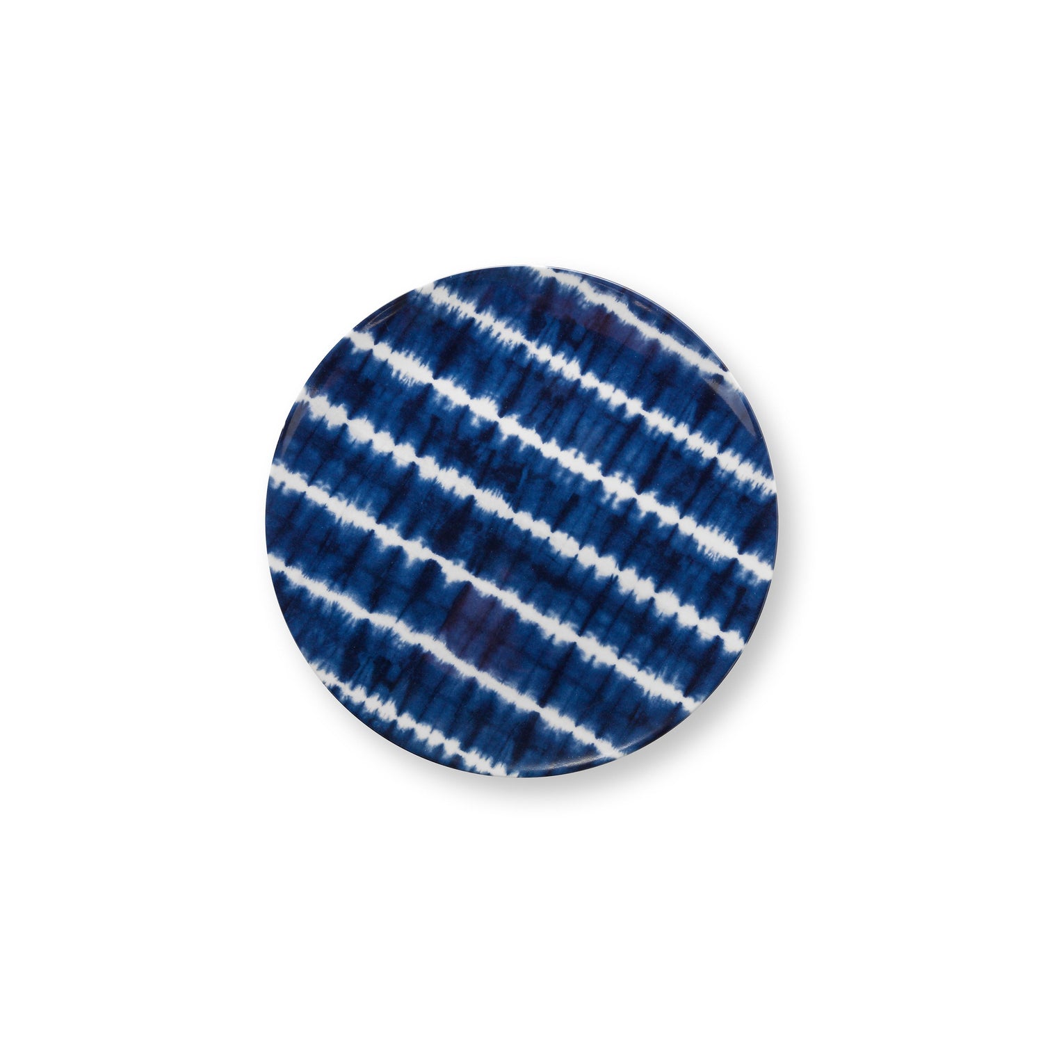 vtwonen - Onderbord - Serveerschaal - Blauw, Wit - Porselein - 30cm