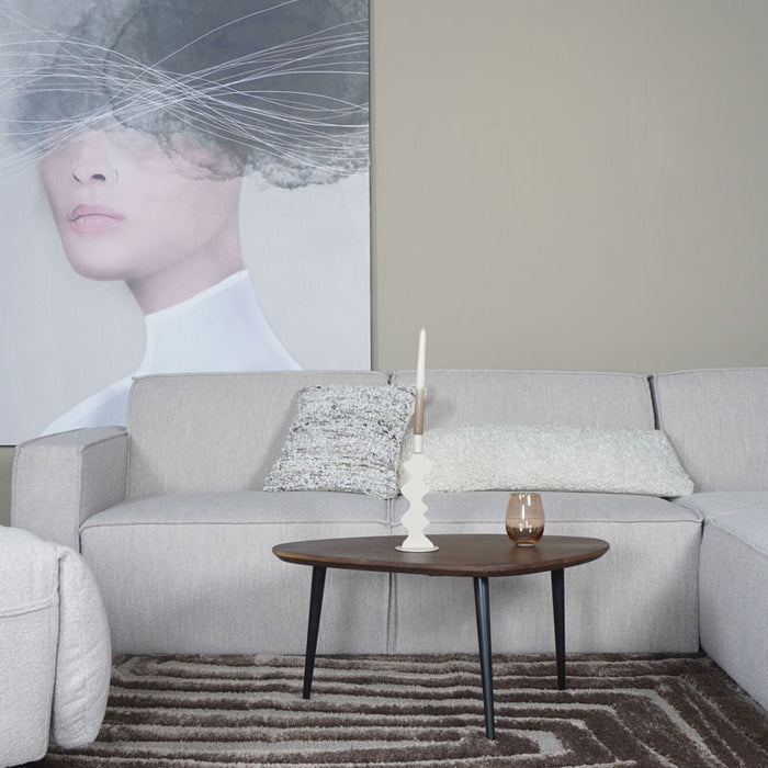 Veer Carpets - Vloerkleed Lima Bruin 240 x 340 cm