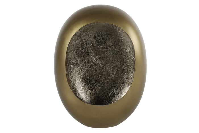 Theelicht Eggy L messing koper