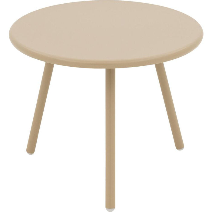 Goossens Tafel Brad in Poedercoating khaki
