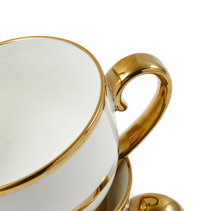 POLSPOTTEN Golden Finds Theekopjes - Set van 2