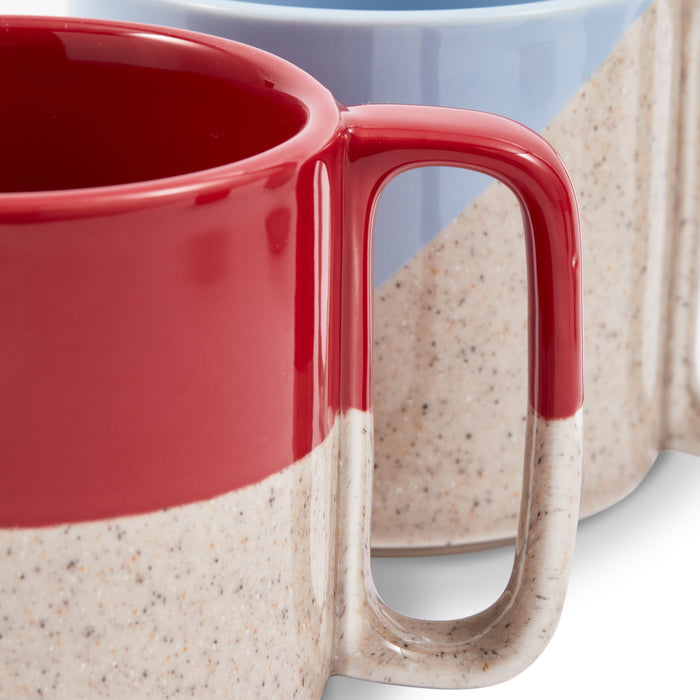 POLSPOTTEN Stacking Mokken - Set van 4 - Beige