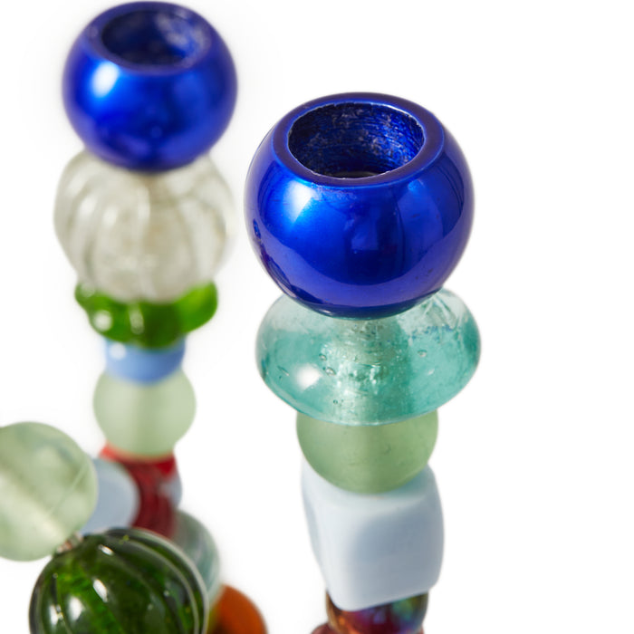 POLSPOTTEN Beads Kandelaar - Multicolor