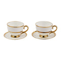 POLSPOTTEN Golden Finds Theekopjes - Set van 2