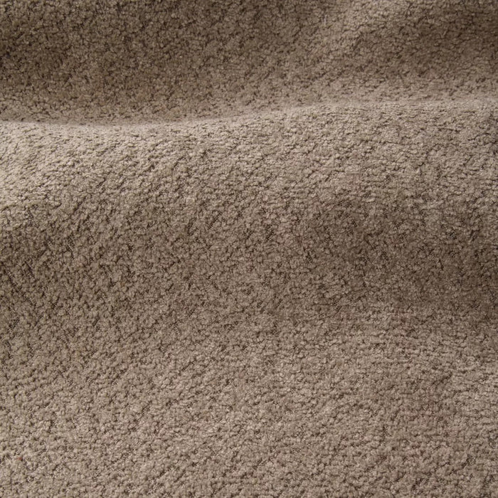 Bank groot links hoekstof bouclette taupe 280cm