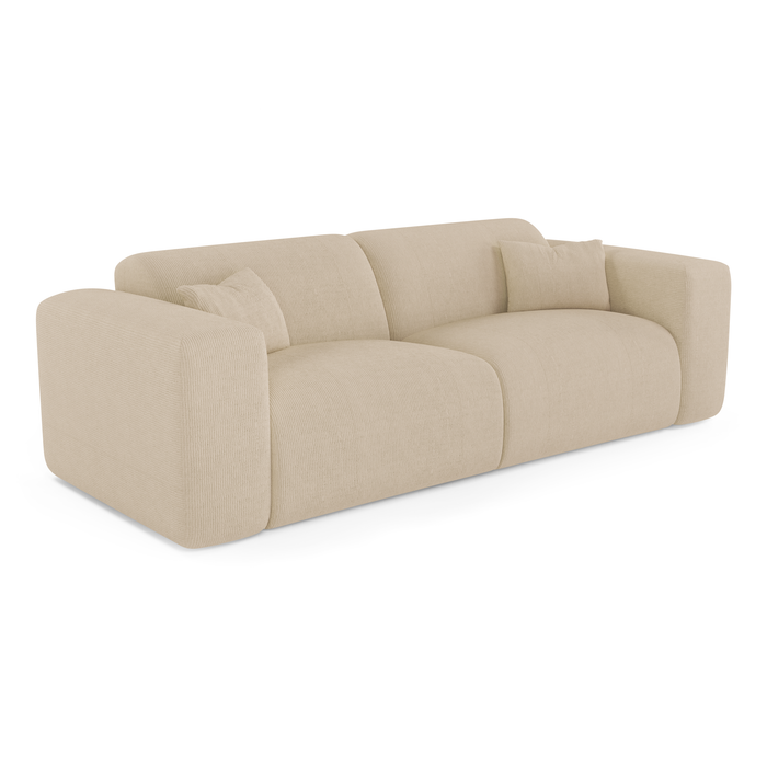 Express slaapbank dunlopillo 160cm corduroy beige