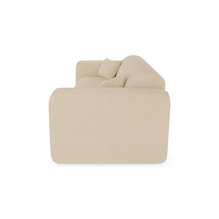 Express slaapbank dunlopillo 160cm corduroy beige
