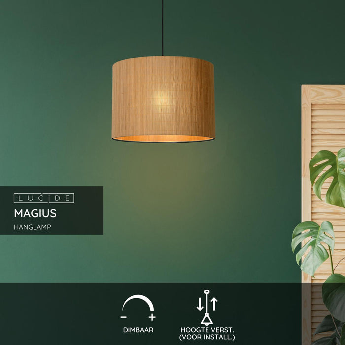 Lucide MAGIUS Hanglamp - Naturel