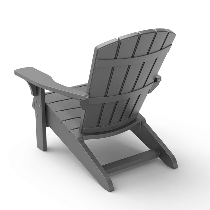 Keter Troy Adirondack Tuinstoel - set van 2 - 85x80x96,5cm - Grijs