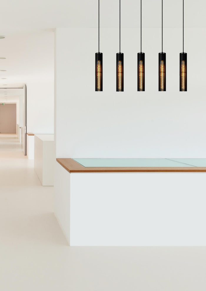 Lucide LIONEL Hanglamp - Zwart