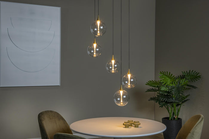 Lucide Premium GISELA Hanglamp - Transparant