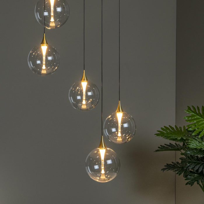 Lucide Premium GISELA Hanglamp - Transparant