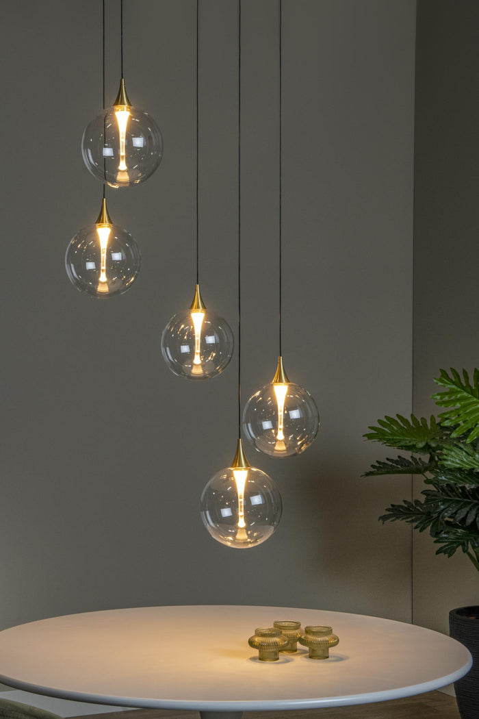 Lucide Premium GISELA Hanglamp - Transparant