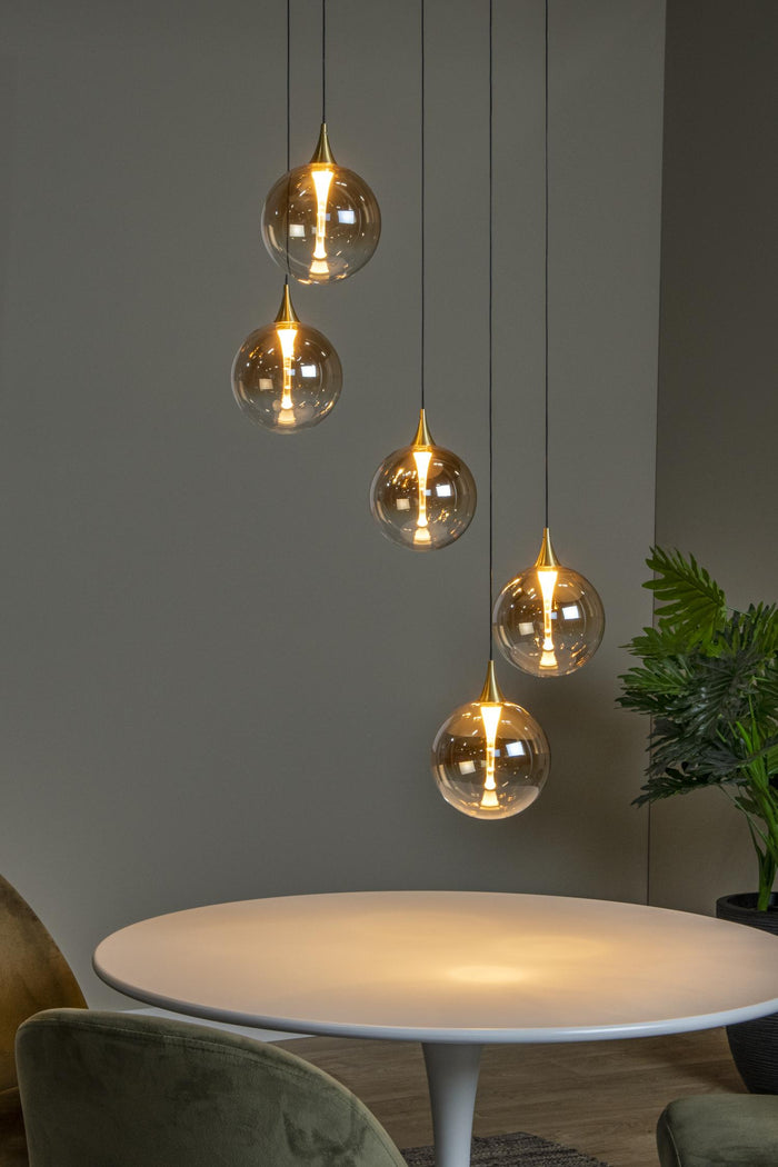 Lucide Premium GISELA Hanglamp - Amber