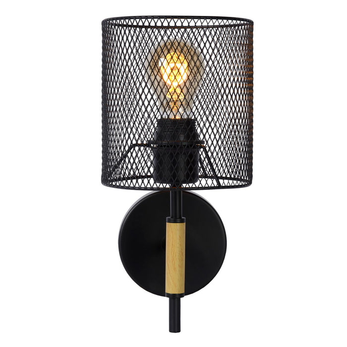 Lucide BASKETT Wandlamp - Zwart