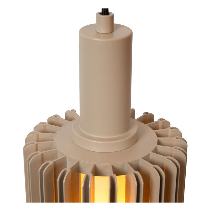 Lucide LAMBRES Hanglamp - Taupe