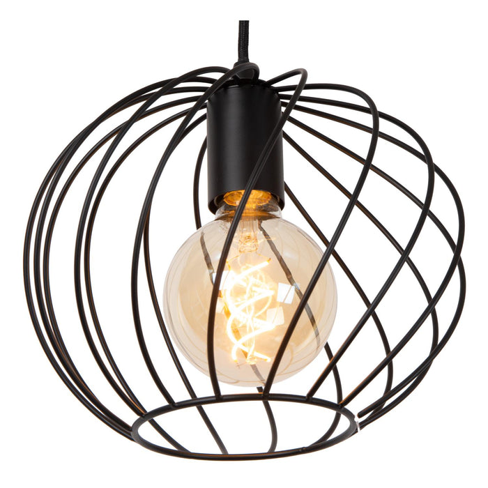 Lucide DANZA Hanglamp - Zwart