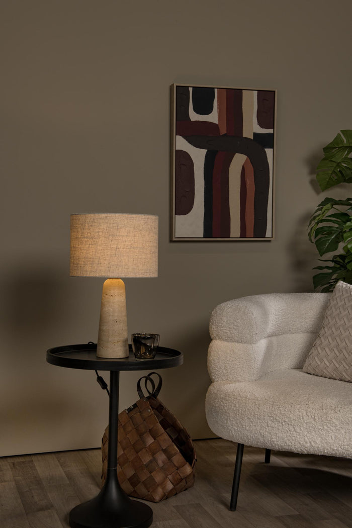 Lucide NIMUE Tafellamp - Taupe