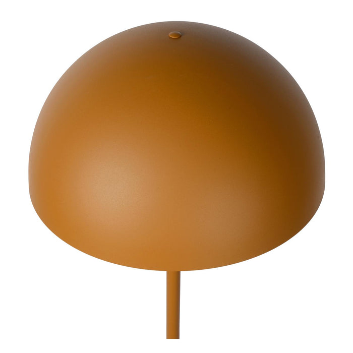 Lucide SIEMON Vloerlamp - Okergeel