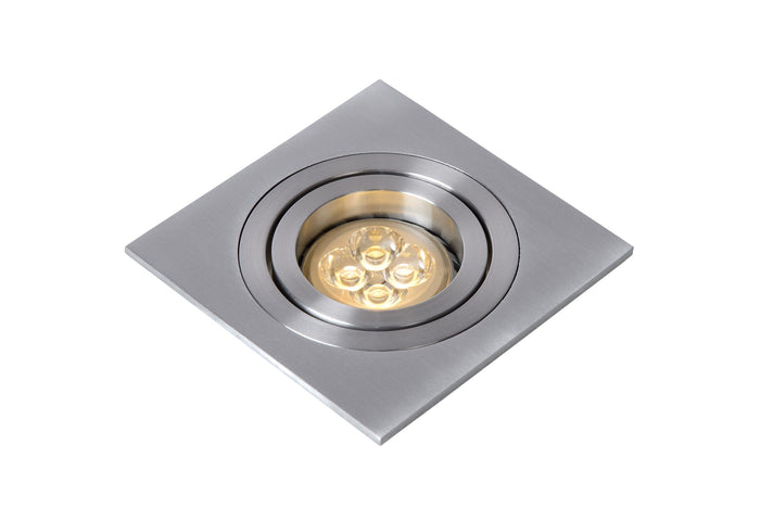 Lucide TUBE Inbouwspot - Mat chroom