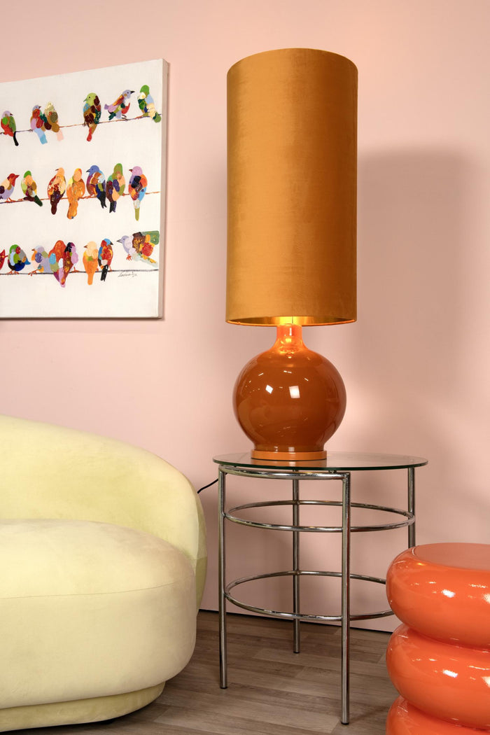 Lucide ESTERAD Vloerlamp - Okergeel