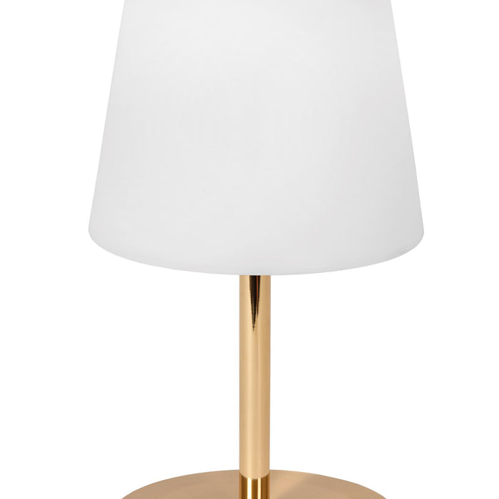 Lucide TYON Tafellamp - Mat Goud | Messing