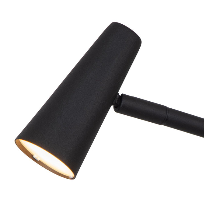 Lucide STIRLING Vloerlamp - Zwart