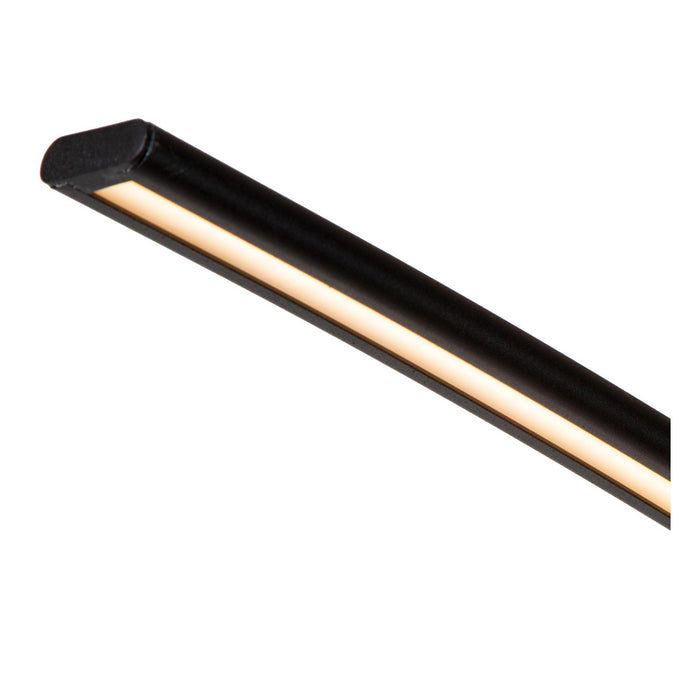Lucide CURVE Booglamp - Zwart