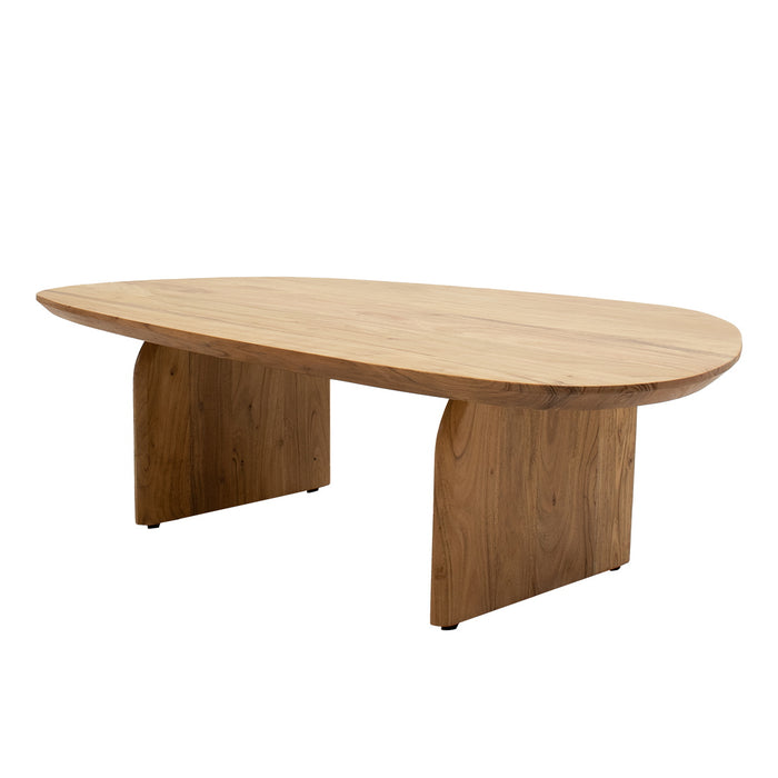 Giga Meubel - Salontafel Organisch - Naturel - 135x76x38cm