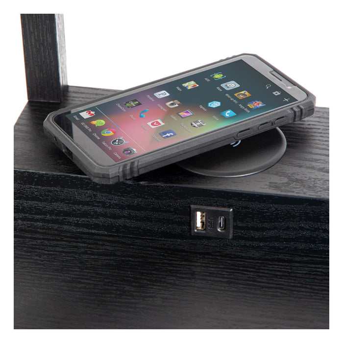 Lucide MENNO Vloerlamp - Zwart