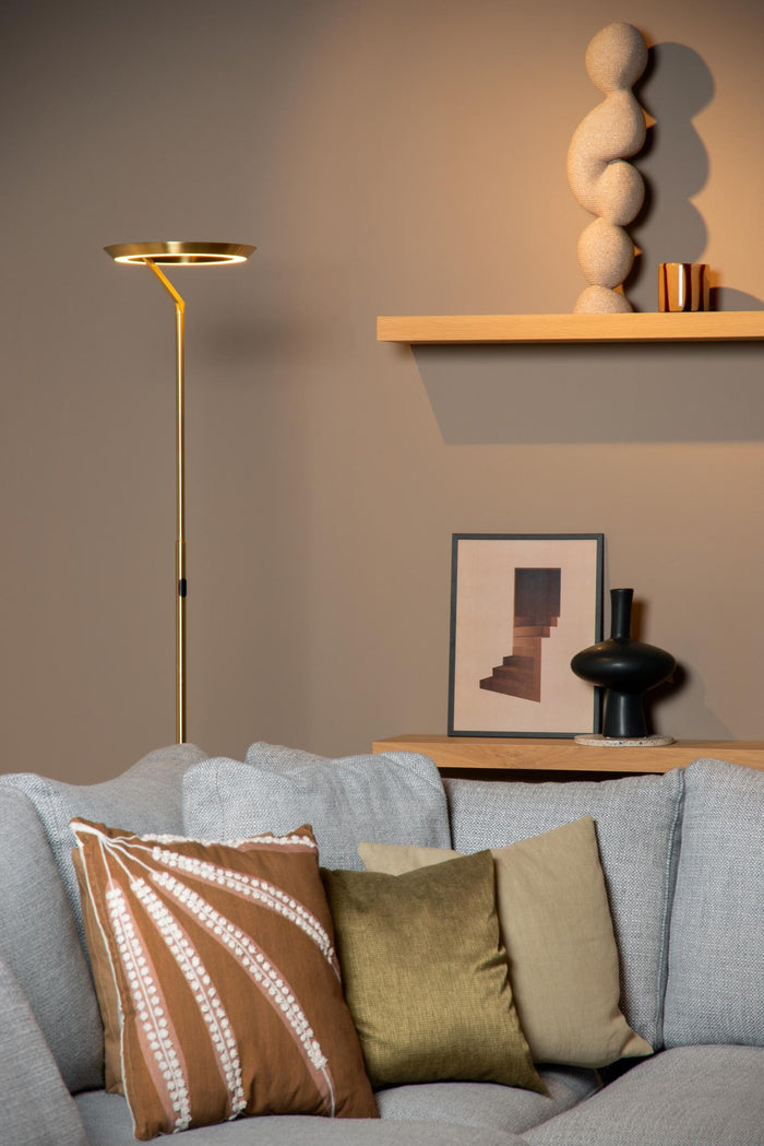 Lucide CELESTE Vloerlamp - Mat Goud | Messing