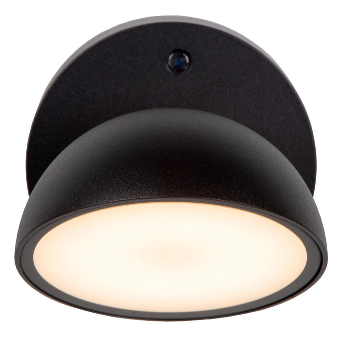 Lucide FINN Wandlamp - Zwart
