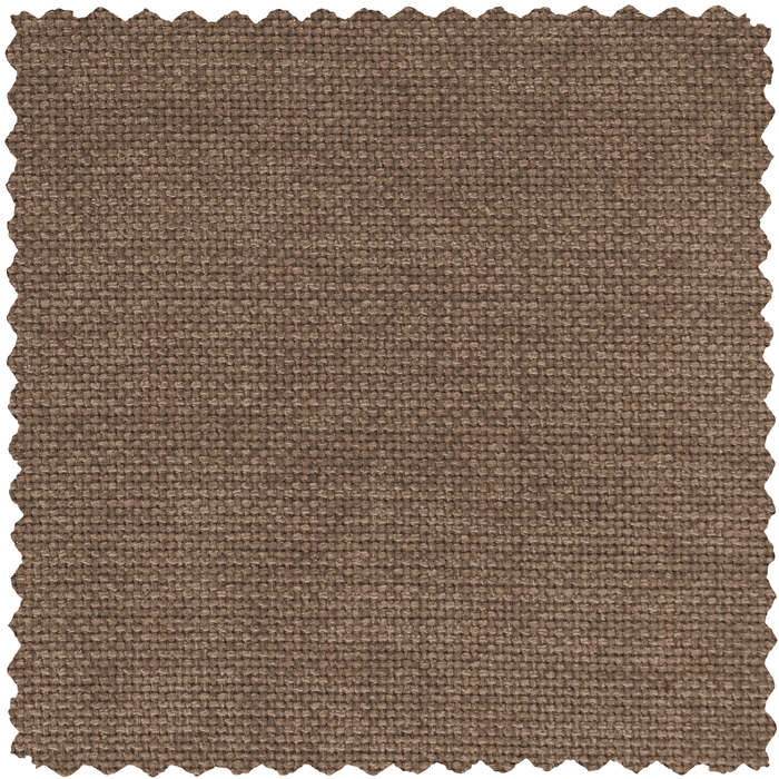 WOOOD Baggy 3-Zits Bank - Geweven Chenille - Bruin - 81x309x101