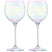 L.S.A. - Polka Wijnglas 400ml Mother of Pearl Set van 4 Stuks