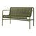 HAY Palissade Cord Tuinbank 2,5-zits met Armleuning - Olijfgroen