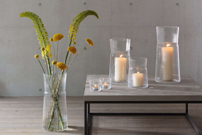 L.S.A. - Gio Line Kandelaar 29 cm met Kaars