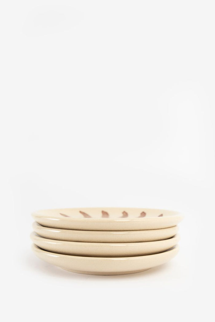 Sissy-Boy Beige ontbijtbord cheaky heart