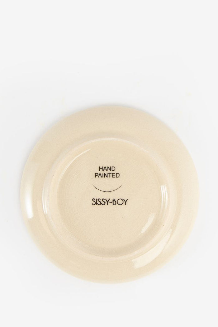 Sissy-Boy Beige ontbijtbord cheaky heart