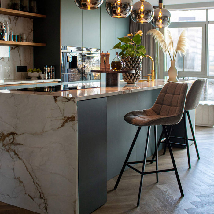 Kick barkruk Reza - Zwart