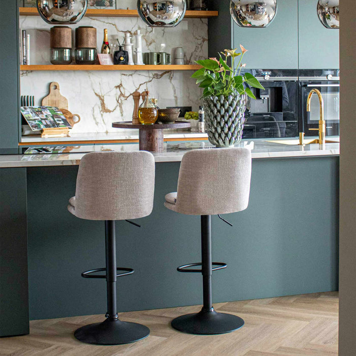 Kick barkruk Liam - Taupe