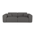 Express slaapbank dunlopillo 140cm bouclette grafiet grijs